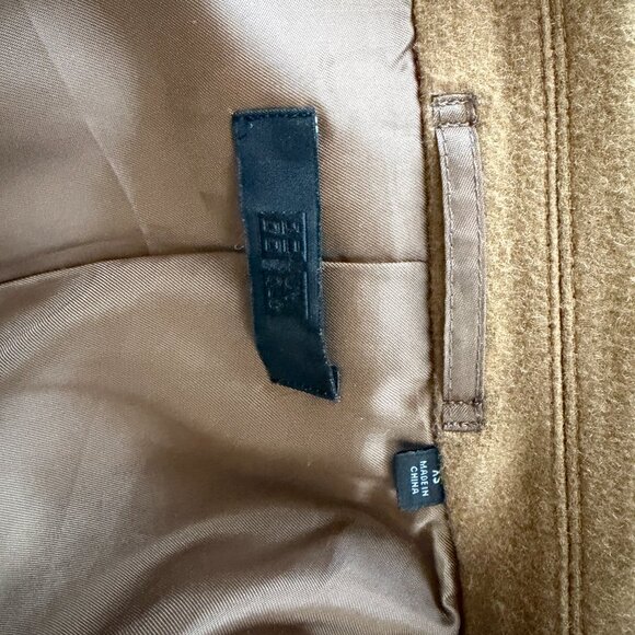 Uniqlo Wool/Cashmere Coat in Camel/Tan - Picture 4 of 5